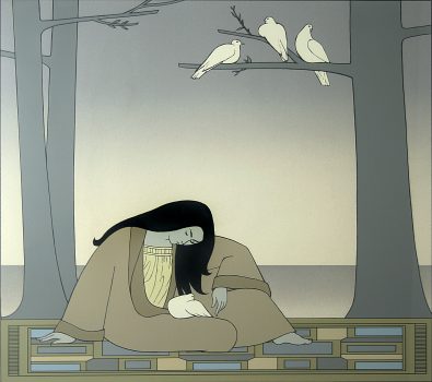 Will Barnet, Paean, Silkscreen, 28 3/4 x 31 in. (73.0 x 78.7 cm), Courtesy of the Art in Embassies Program, Washington, D.C.