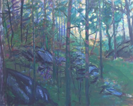 Don Resnick, Rock Ledges, Oil on canvas, Overall: 40 × 50in. (101.6 × 127cm), Collection of Art in Embassies, Washington, D.C.; Courtesy of Howard Shaw and Helen Resnick, New York, New York