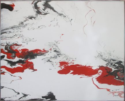 Rosemary Borst McLean, Dragon Journey, Oil on canvas, 24 x 30 in. (61 x 76.2 cm), Gift of Allan McLean to Art in Embassies, Washington, D.C.