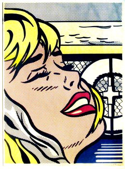 Roy Lichtenstein, Shipboard Girl, Offset lithograph, Overall: 36 1/2 × 28 1/2 × 1 1/2in. (92.7 × 72.4 × 3.8cm), Collection of Art in Embassies, Washington, D.C.; Gift of Mr. and Mrs. Philip Berman