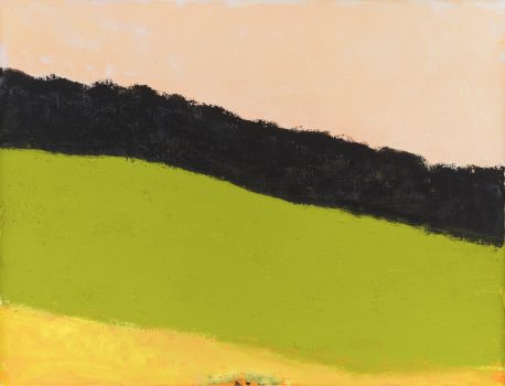 Wolf Kahn, Bands, Oil on canvas, Image: 18 × 24in. (45.7 × 61cm); frame: 19 × 25in. (48.3 × 63.5cm), Courtesy of the Wolf Kahn Foundation, New York, New York, Wolf Kahn Collection