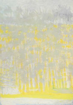 Wolf Kahn, Almost Too Pale, Oil on canvas, Image: 52 × 36in. (132.1 × 91.4cm); frame: 53 × 37in. (134.6 × 94cm), Courtesy of the Wolf Kahn Foundation, New York, New York, Wolf Kahn Collection