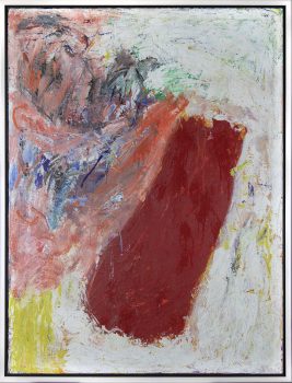 Gene Davis, Red Rock, Oil on canvas, 47 3/4 × 36in. (121.3 × 91.4cm), Gene Davis Estate Collection, courtesy of the Smithsonian American Art Museum