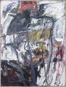 Gene Davis, Grimace, Oil on canvas, 47 × 36in. (119.4 × 91.4cm), Gene Davis Estate Collection, courtesy of the Smithsonian American Art Musuem