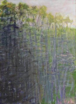 Wolf Kahn, Gray Occlusions, Oil on canvas, Image: 22 × 16in. (55.9 × 40.6cm); frame: 23 × 17in. (58.4 × 43.2cm), Courtesy of the Wolf Kahn Foundation, New York, New York, Wolf Kahn Collection