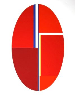 Ilya Bolotowsky, Untitled, Silkscreen, Overall: 48 x 38 x 2 in. (121.9 x 96.5 x 5.1 cm), Collection of Art in Embassies, Washington, D.C.; Gift of Lincoln Center / Vera List Art Program