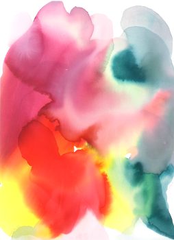 Alice Baber, Purple Melting Point, Watercolor, Overall: 36 3/4 × 28 1/2 × 1 1/2in. (93.3 × 72.4 × 3.8cm), Collection of Art in Embassies, Washington, D.C.; Gift of The Estate of Alice Baber