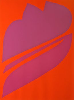 Jack Youngerman, Changes #5, Screenprint, framed: 43 x 33 in. (109.2 x 83.8 cm), Collection of Art in Embassies, Washington, D.C.
