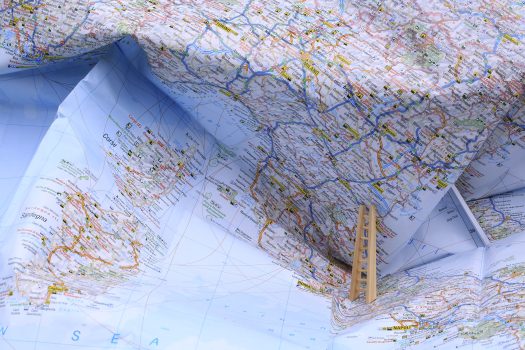 Luciana Abait, Map from Displacement Series, Photograph, Overall: 40 × 60in. (101.6 × 152.4cm), Courtesy of the artist, Santa Monica, California