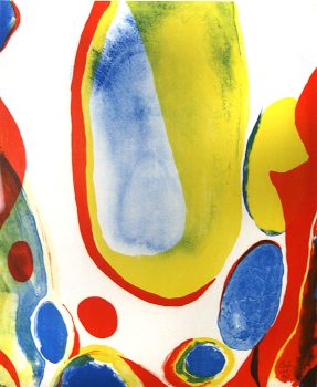 Alice Baber, Sun Circuit (B), Color lithograph, Overall: 29 × 24 1/2 × 3/4in. (73.7 × 62.2 × 1.9cm), Collection of Art in Embassies, Washington, D.C.; Gift of the Estate of Alice Baber