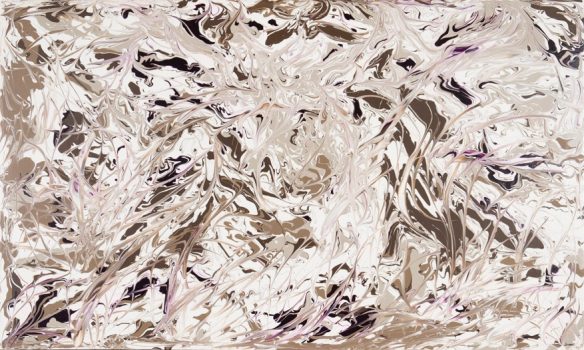 Rosemary Borst McLean, Pieces, Acrylic on canvas, Overall: 36 x 60 x 1 1/2 in. (91.4 x 152.4 x 3.8 cm), Collection of Art in Embassies, Washington, D.C.; Gift of Allan McLean