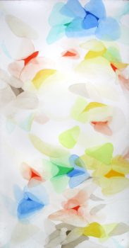 Alice Baber, The Path of the Sun Leads to the Piper, Oil on canvas, Overall: 91 1/2 x 49 1/2 x 1 1/2 in. (232.4 x 125.7 x 3.8 cm), Courtesy of Art in Embassies, Washington, D.C.; Gift of The Estate of Alice Baber