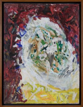 Gene Davis, Christmas Tree, Oil on Masonite, 24 × 18in. (61 × 45.7cm), Gene Davis Estate Collection, courtesy of the Smithsonian American Art Musuem