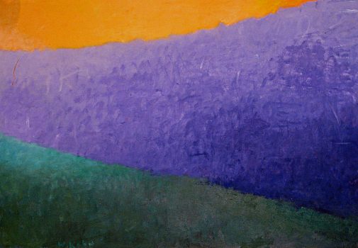 Wolf Kahn, Trees Closing Off the Horizon, Oil on canvas, 36 x 52 in. (91.4 x 132.1 cm), Courtesy of the artist, Brattleboro, Vermont and New York, New York