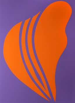 Jack Youngerman, Changes #3, Screenprint, Overall: 49 x 37 x 2 in. (124.5 x 94 x 5.1 cm), Collection of Art in Embassies, Washington, D.C.